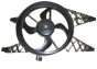 Kølerventilator Original Renault Twingo II Clio II Modus 8200066098
