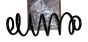 Spiralfjeder Bag Original 9674667180 Citroen