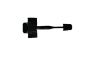 Dørhængsel Stopper Forside Gør VW 3CN837249 B12374 Borsehung