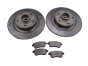 Bremseskiver Sæt Bag Renault Megane 4 290MM 432020912R 9.6mm