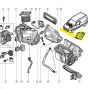 Komfortstyreenhed Original Renault Kangoo AC 8200095112
