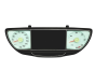 Speedometer 1499140080 Phedra C8 807 Ulysse PSA 44331
