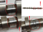 Knastaksel 130209609R Dacia Renault Nissan 1.2 TCe 1.2 DIG-T