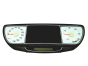 Speedometer 1499140080 Phedra C8 807 Ulysse PSA 41393