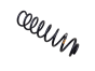 Spiralfjeder Bag 8200276539 Renault Megane 2