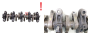 Ventilstænger 7700588717 7946006314 7701464059 Renault 66