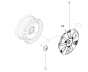 Hjulkapsel Ny Original Renault Twingo III 403152924R