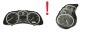 Speedometer Peugeot 307 9651299680 E 01 48093