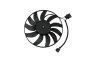 Kølerventilator 1K0959455CN 99590013901 VW Audi Skoda Vika