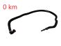 Brændstofslange 166716324R 2.0 dCi Renault Trafic 3 NV300 Vivaro B 0km