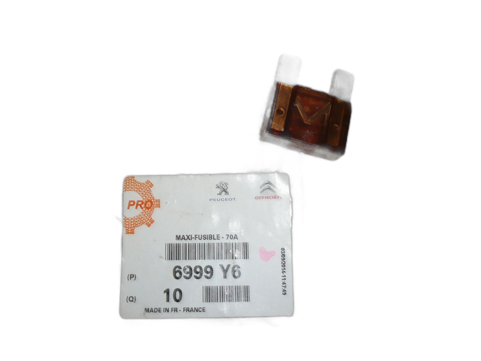 Sikring Ny Original 6999.Y6 6999Y6 Citroen Peugeot main product photo
