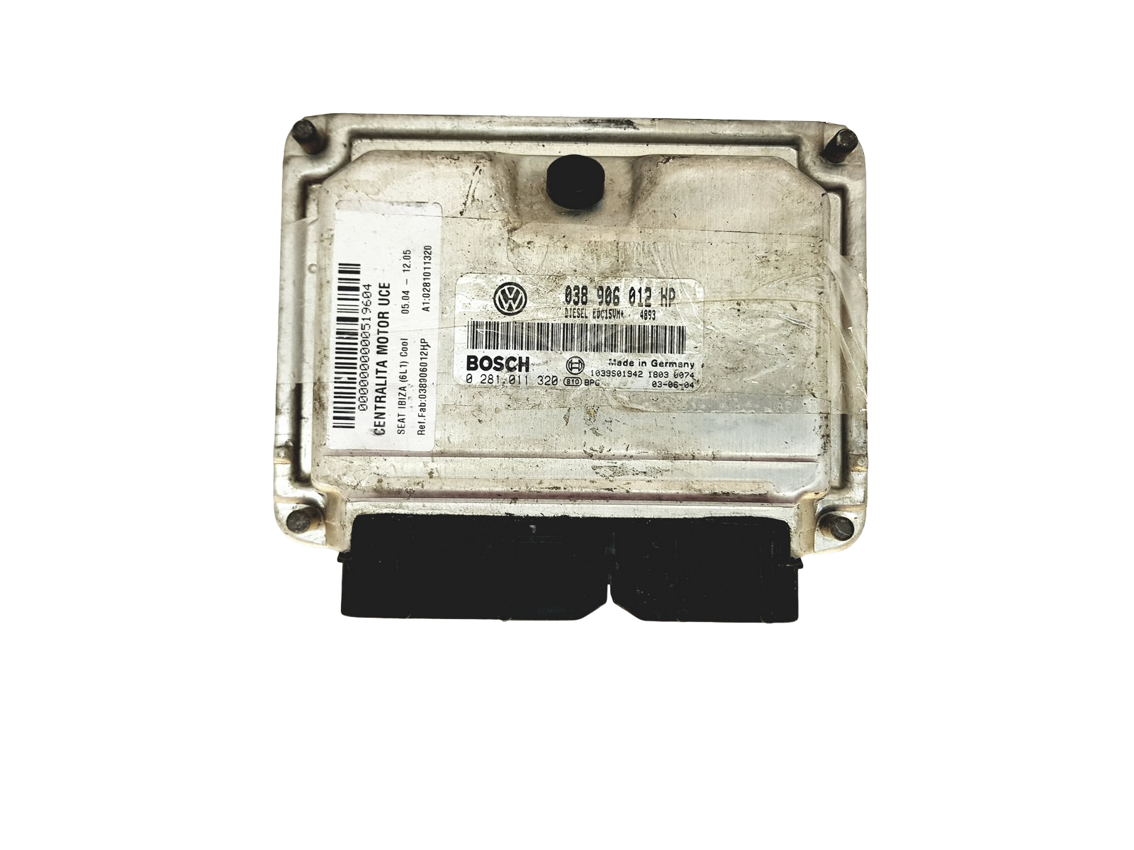 Styreenhed 038906012HP 0281011320 Seat VW Bosch 23863 main product photo