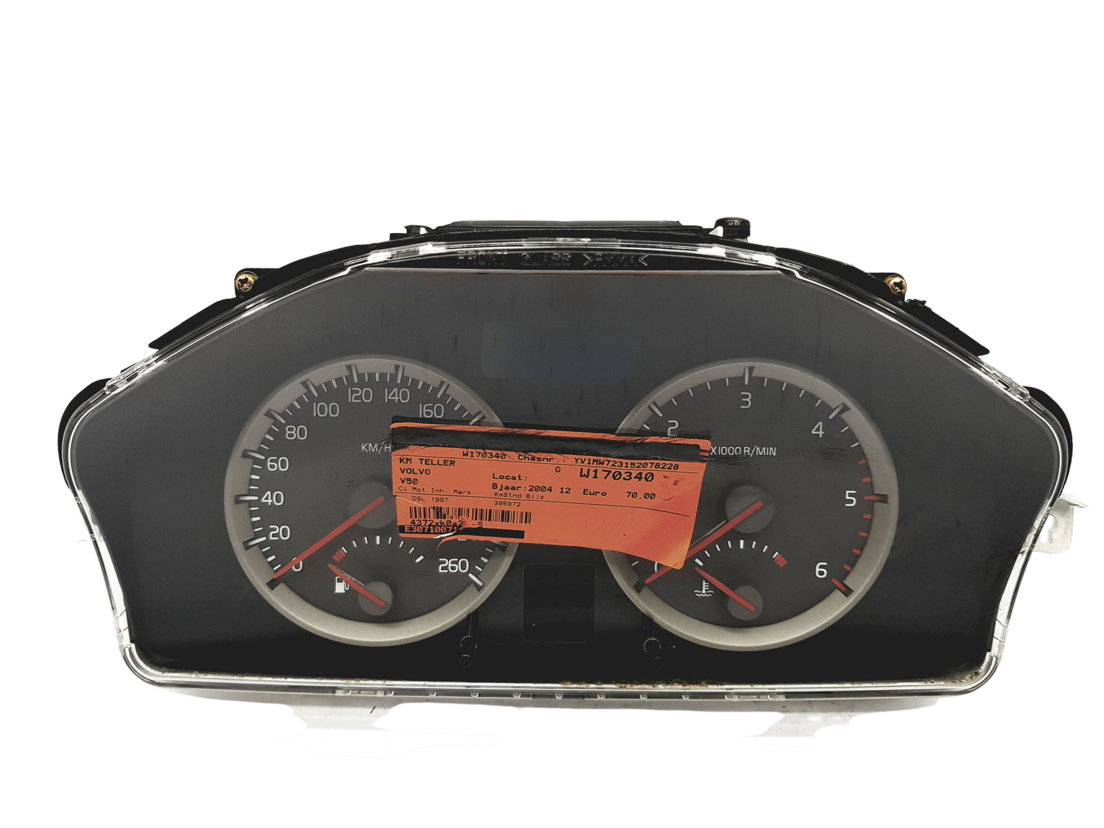 Speedometer Volvo V50 30669185 69294-980T 30710071 32185 main product photo