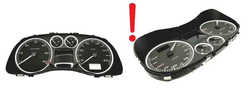 Omdrejningstæller Peugeot 307 9655476580 G00 50502 main product photo