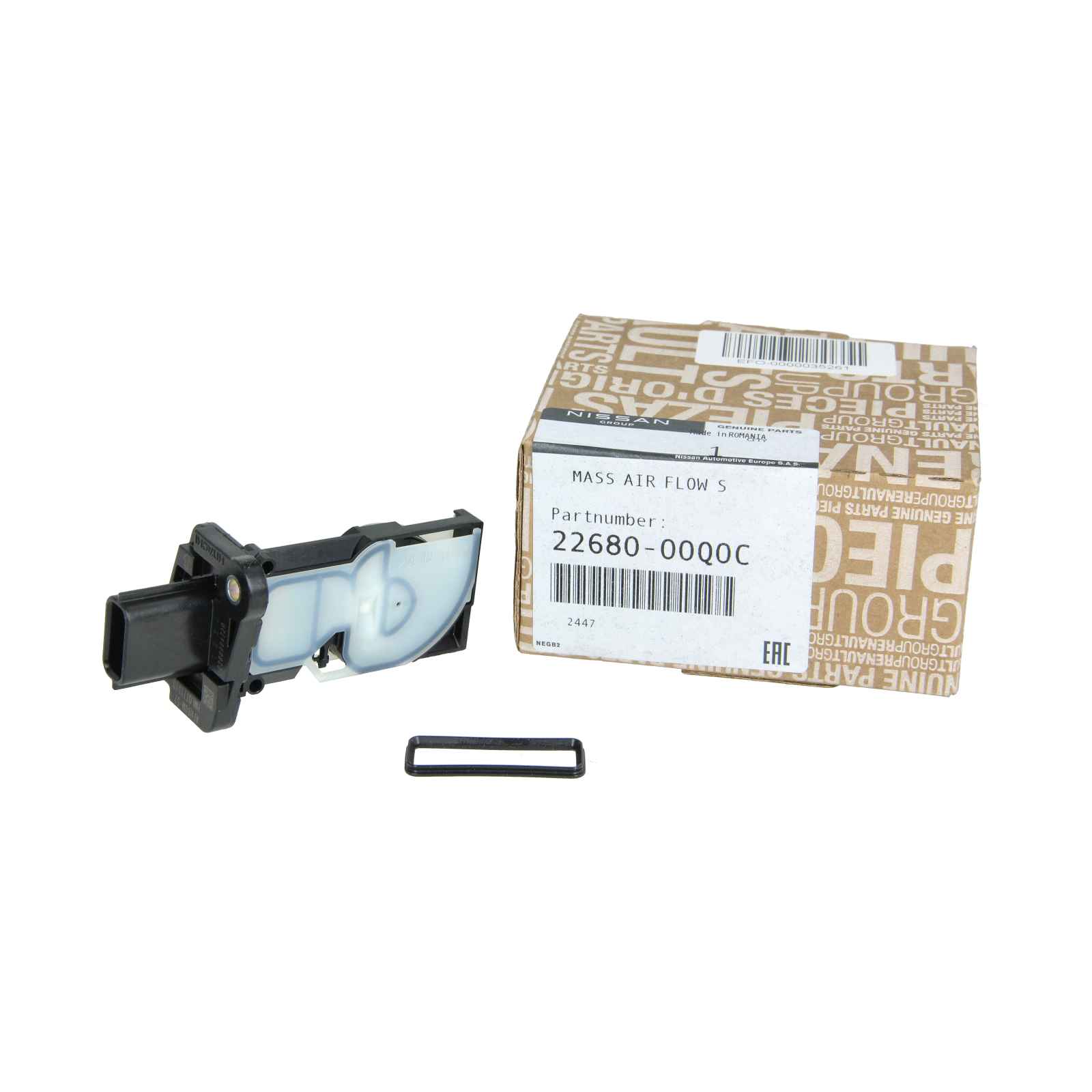 Luftstrømsmåler Ny Original 2268000Q0C 226800472R Renault Nissan main product photo
