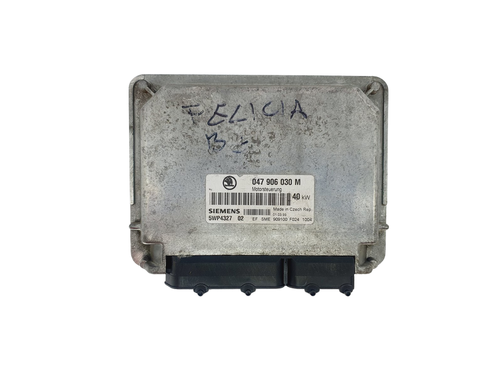 ECU Motorstyreenhed 047906030M 5WP4327 02 Skoda Siemens 42488 main product photo