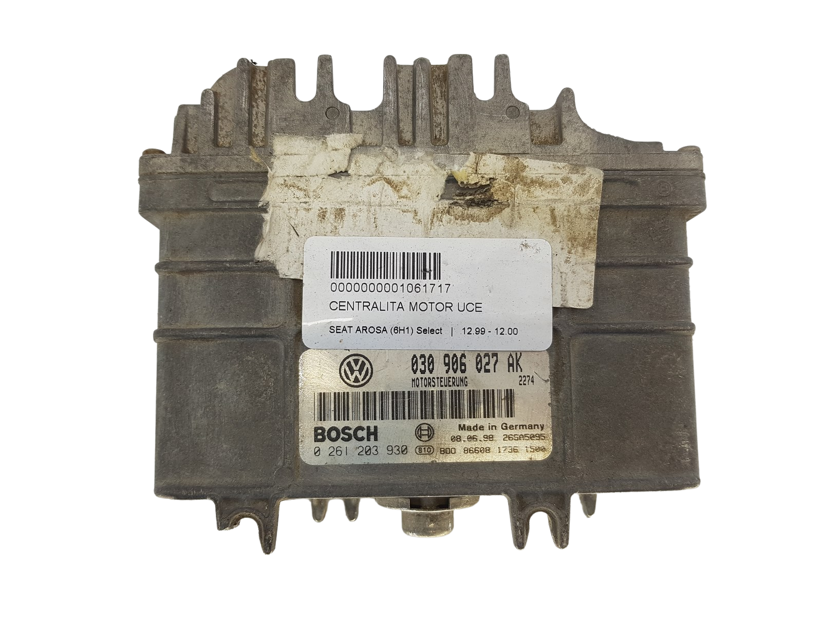 Styreenhed VW Seat 030906027AK 0261203930 Bosch 1073 main product photo