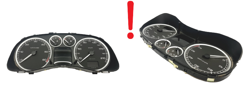 Speedometer Peugeot 307 9646742480 0R00 55507 main product photo