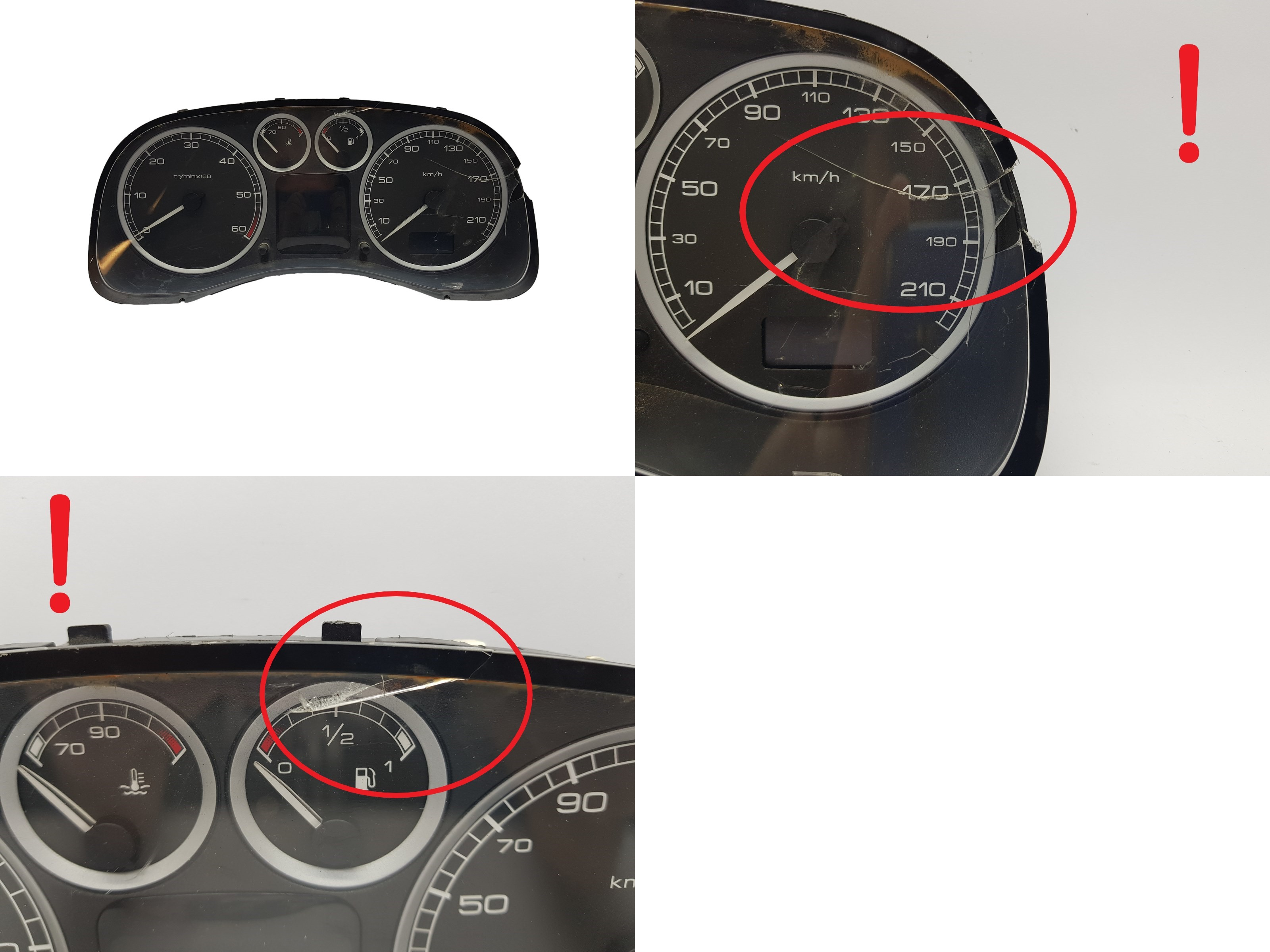 Speedometer Peugeot 307 9651299680 C 00 1171 main product photo