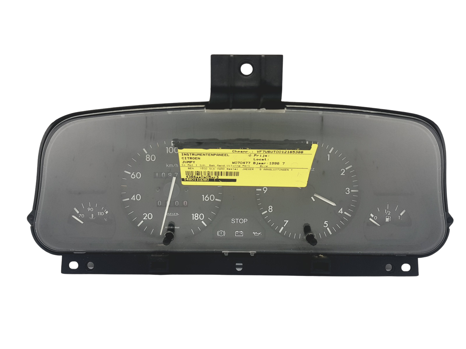 Speedometer Scudo Jumpy Expert 1480110080 Fiat PSA 45206 main product photo