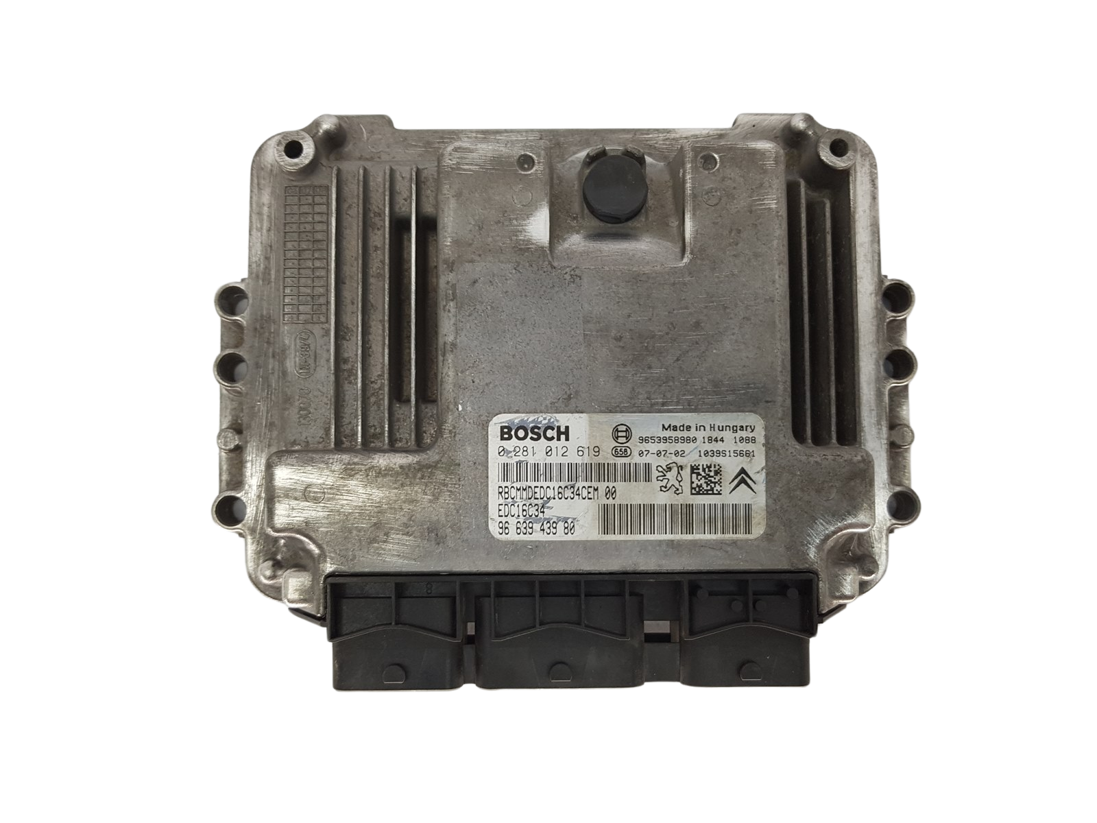 Styreenhed 0281012619 9663943980 9653958980 PSA Bosch 3456 main product photo