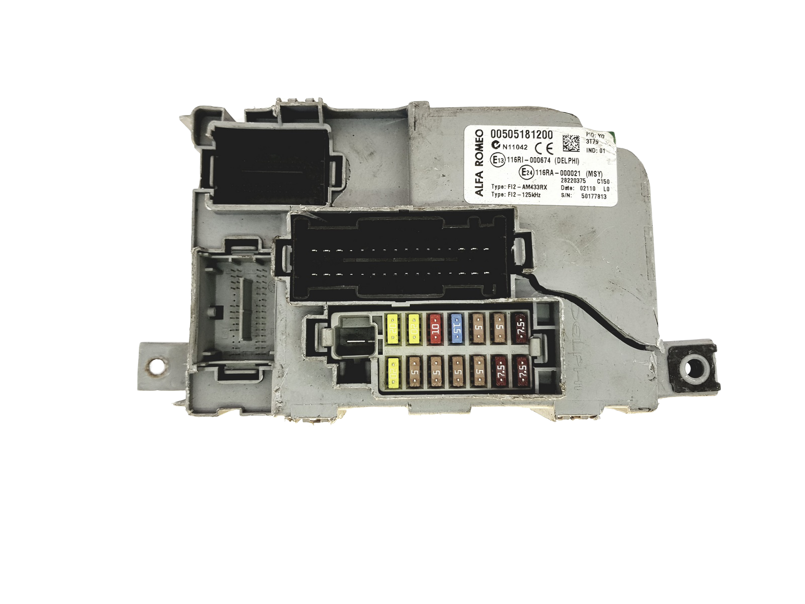 Styreenhed BSM Alfa Romeo 00505181200 28220375 Delphi main product photo