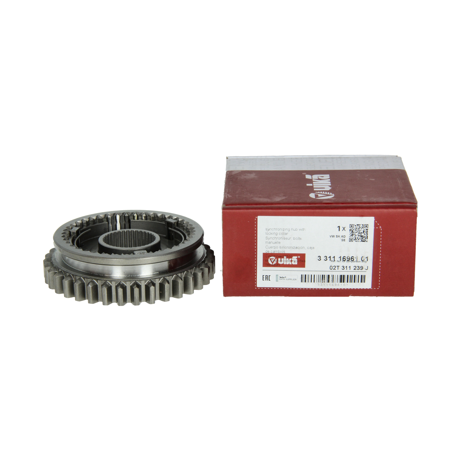 Synkroniseringsnav Gør VW Audi Seat Skoda 02T311239J 33111696101 Vika main product photo