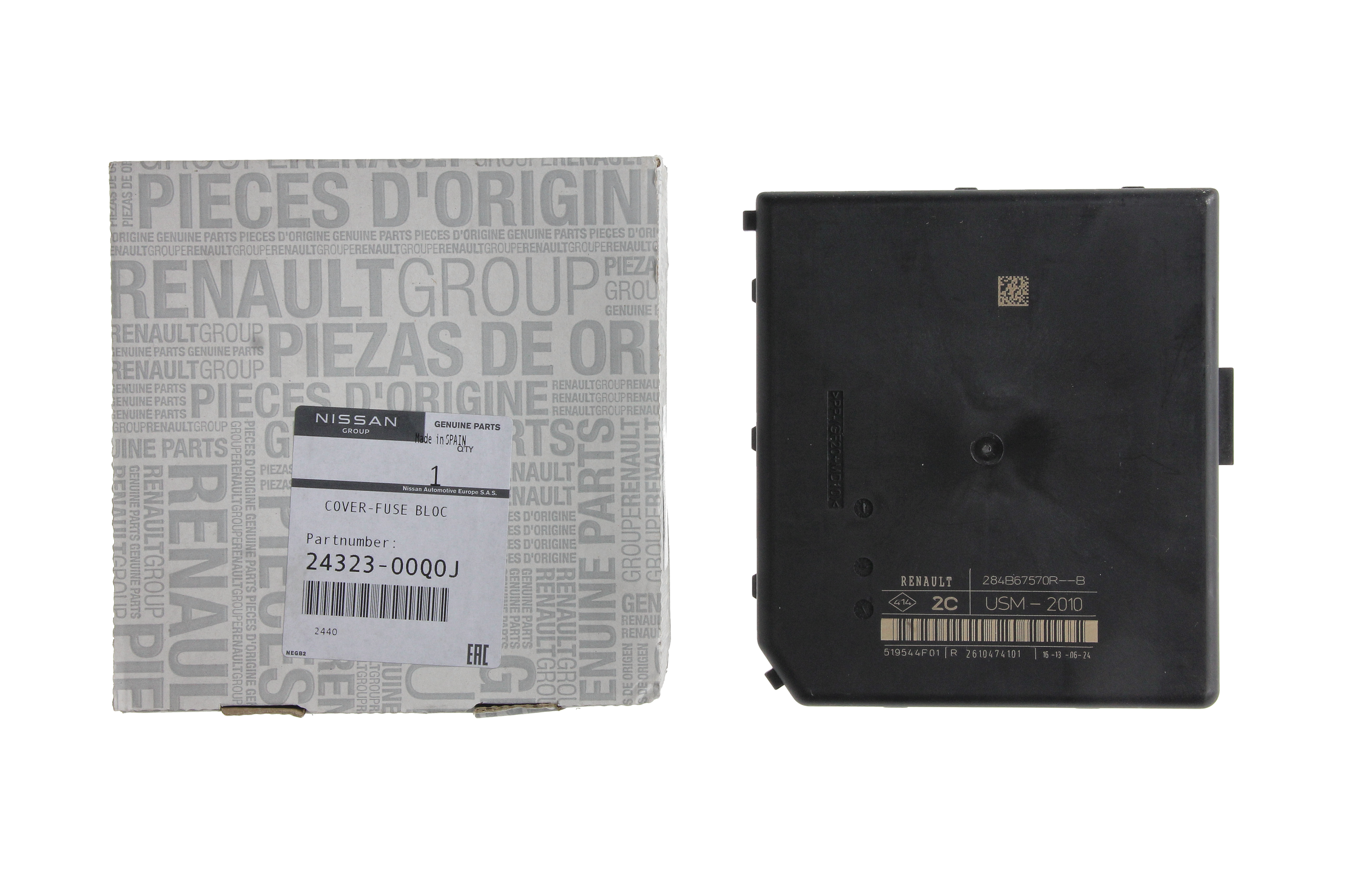 Styreenhed modul Ny Original 2432300Q0J 284B67570R Renault Nissan main product photo