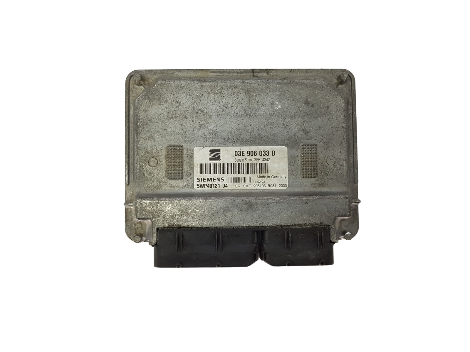 Styreenhed 03E906033D 5WP40121 04 Seat Siemens 18724 main product photo