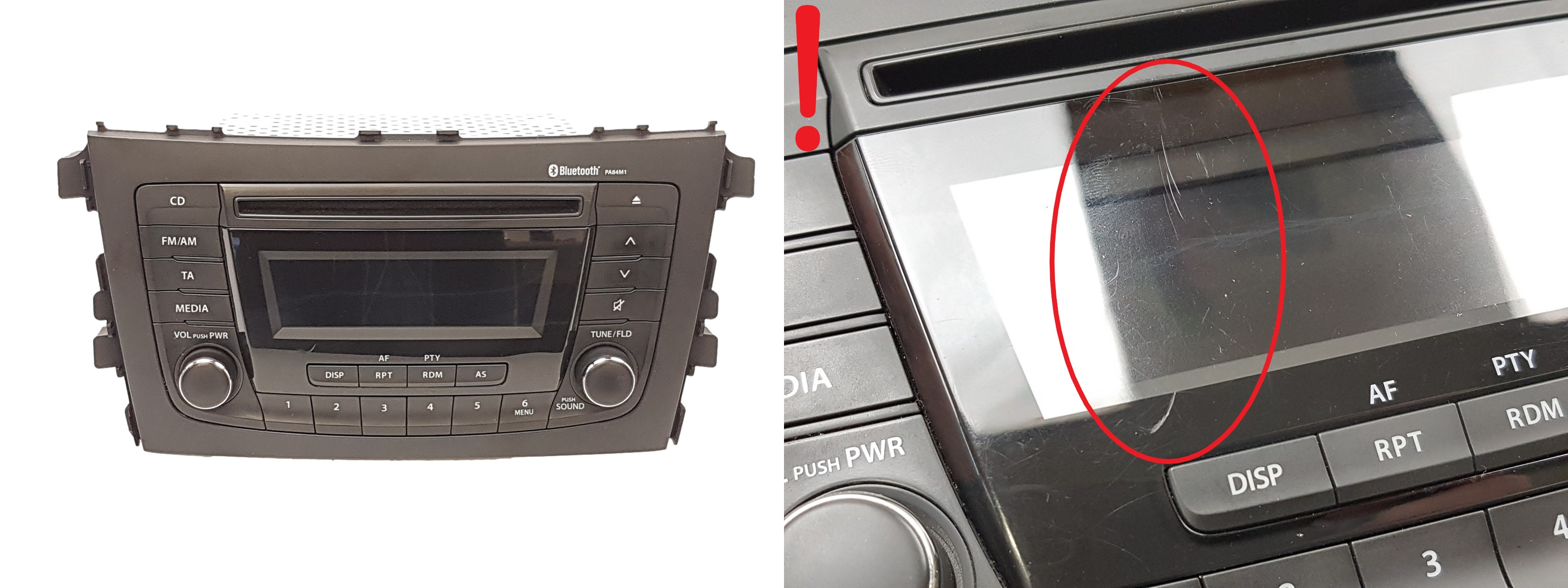 Radio CD-afspiller BT Suzuki Celerio 39101-84M10 CQ-JZ93F2TT 76M0 main product photo