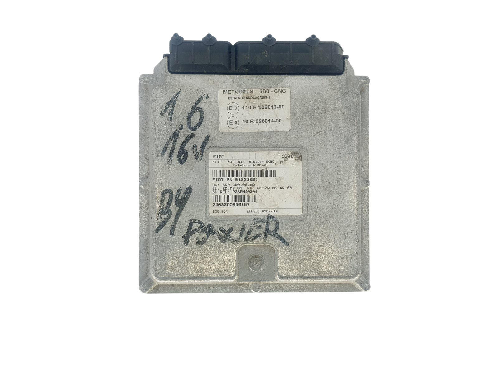 ECU Motorstyreenhed Fiat 51822894 4100149 Metatron 41673 main product photo
