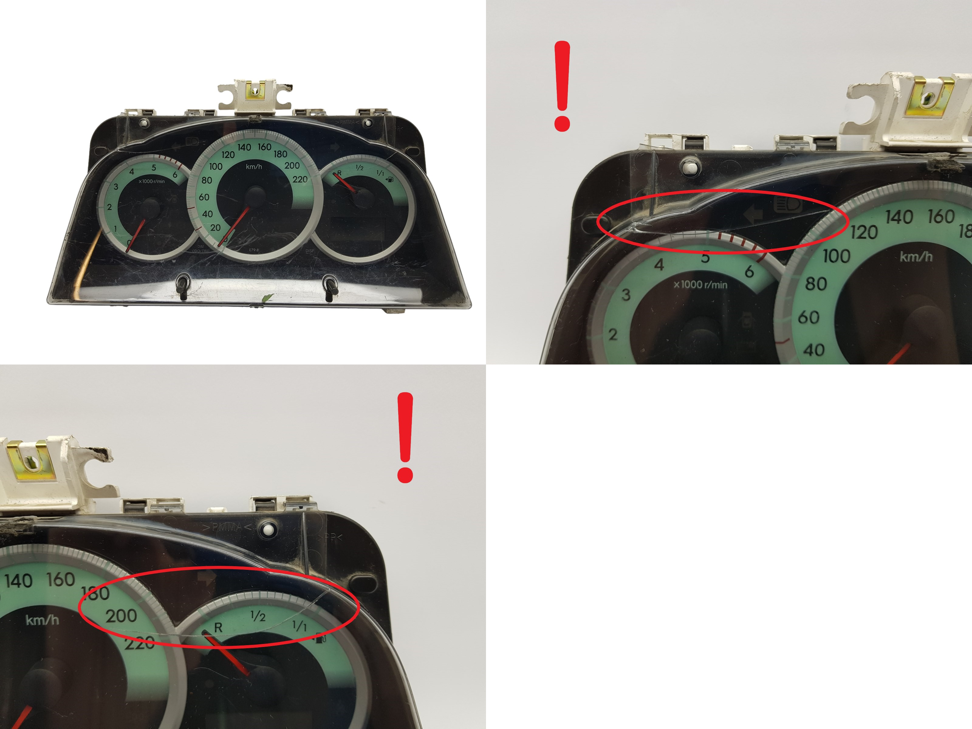 Speedometer Toyota Corolla Verso 83800-0F060-K 2908 main product photo