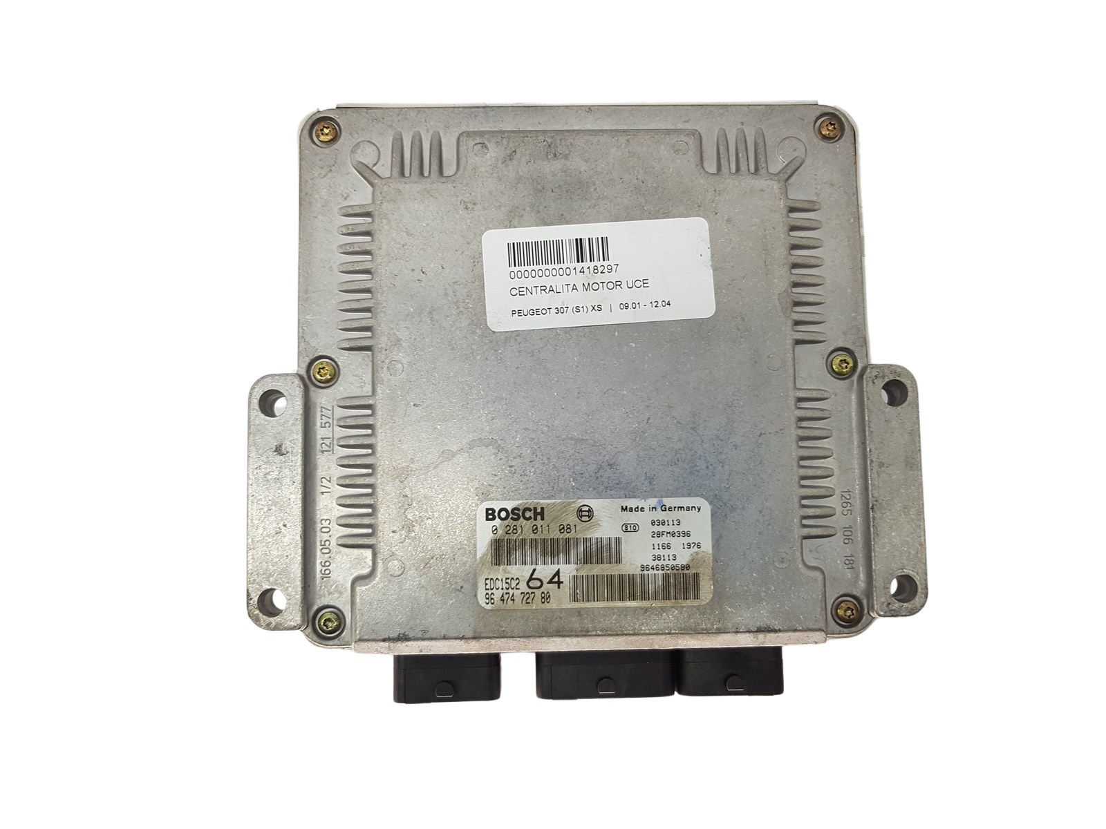 Styreenhed 0281011081 9647472780 9646850580 PSA Bosch 3689 main product photo