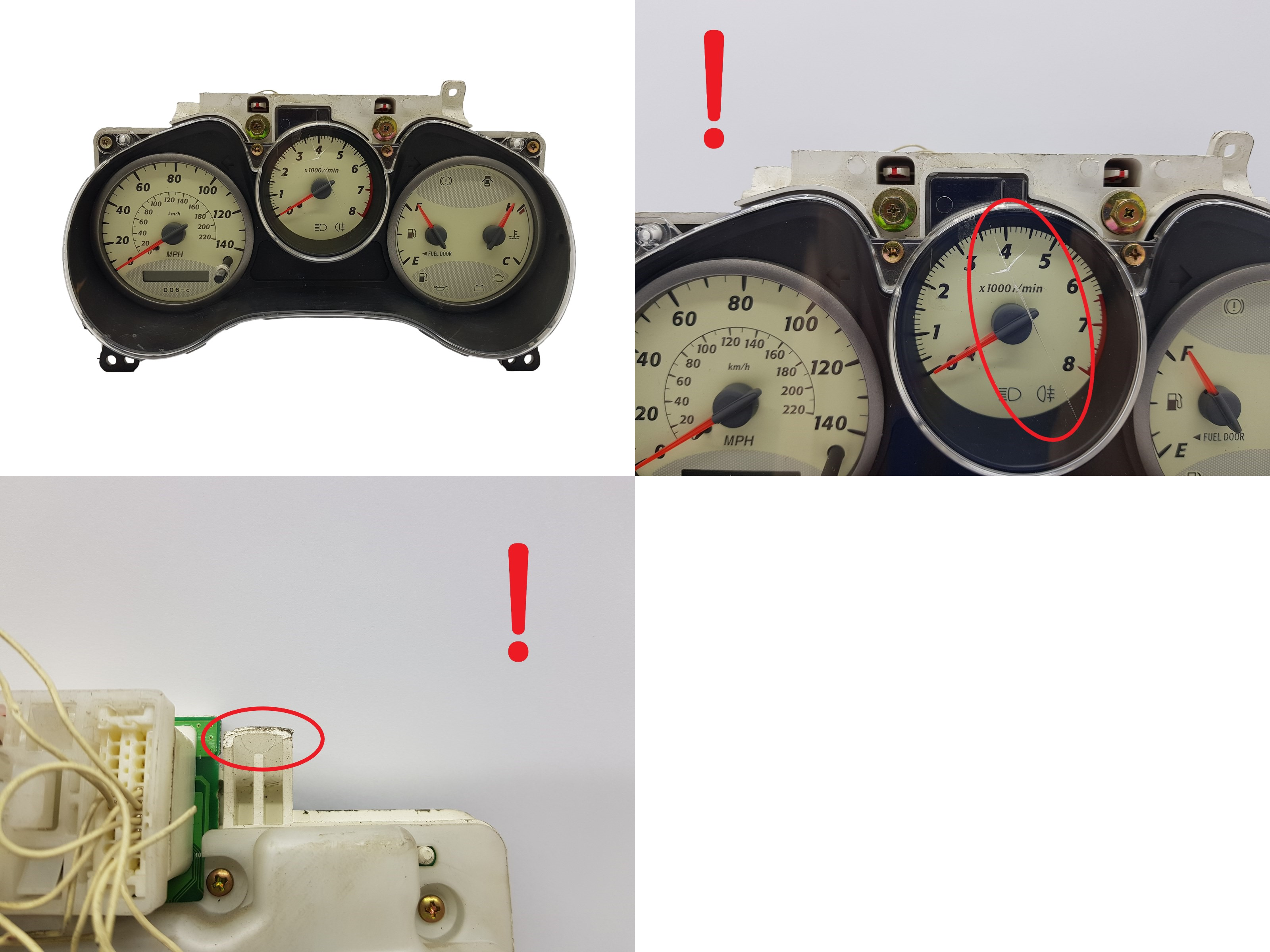 Omdrejningstæller Toyota RAV4 83800-42881 main product photo