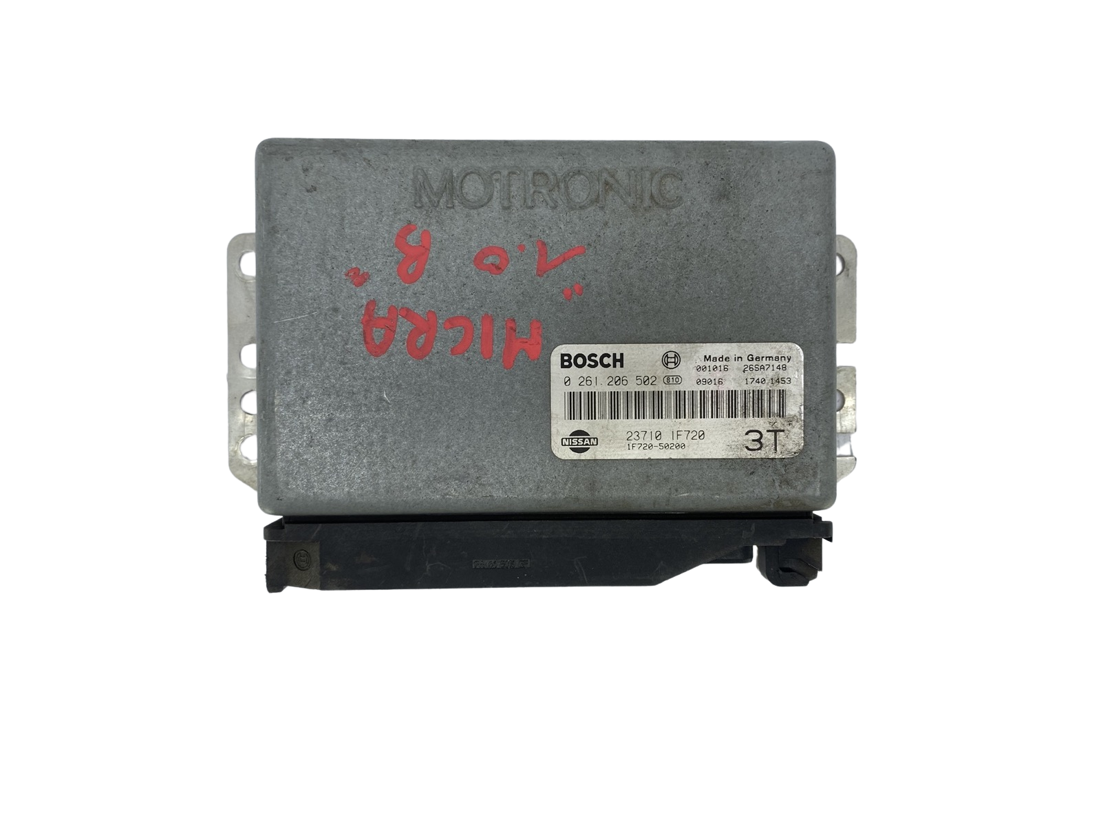 Styreenhed 0261206502 23710 1F720 1F720-50200 Nissan Bosch main product photo