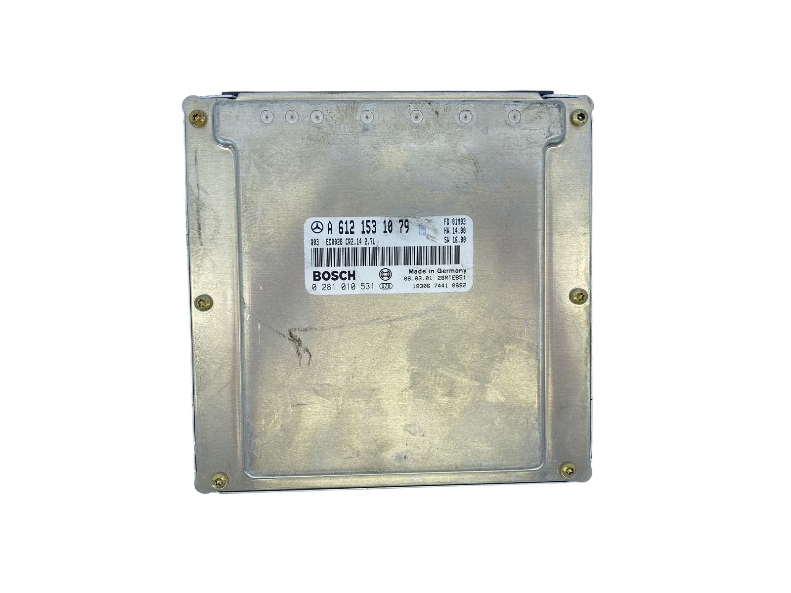 Styreenhed A6121531079 0281010531 Mercedes Bosch 62884 main product photo