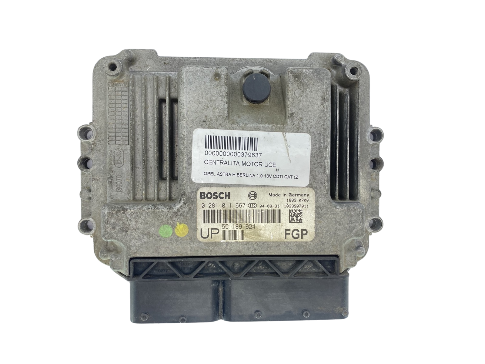Styreenhed 55189924 UP 0281011667 Opel Bosch 63693 main product photo