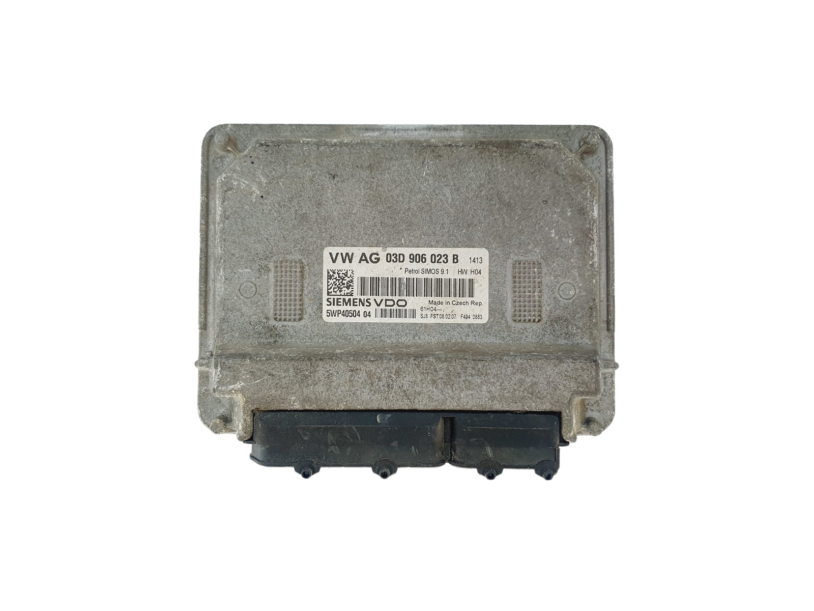 Styreenhed 03D906023B 5WP40504 04 VW Seat Siemens 35508 main product photo