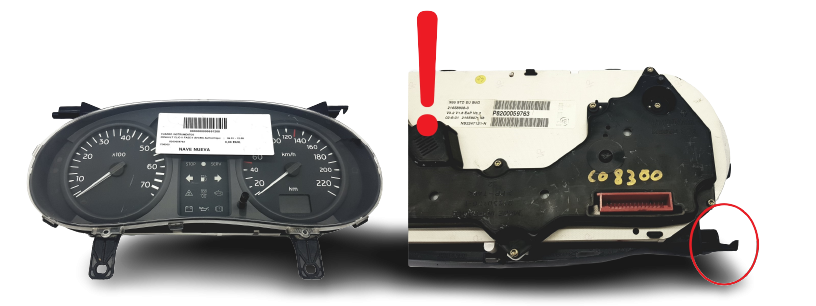 Speedometer Renault Clio 2 8200059763 55201 main product photo