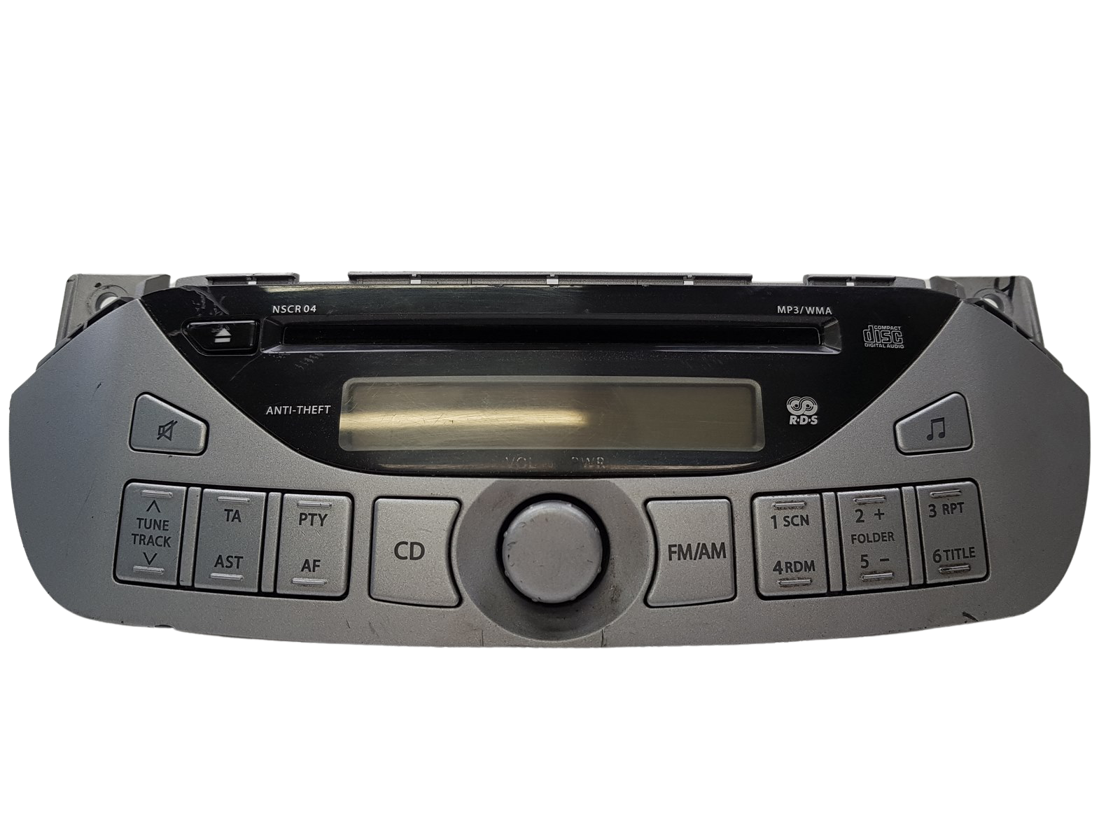 Radio Cd Mp3 Afspiller Nissan Pixo 39101M68K00 39101-68K0 NSCR-04 1392 main product photo