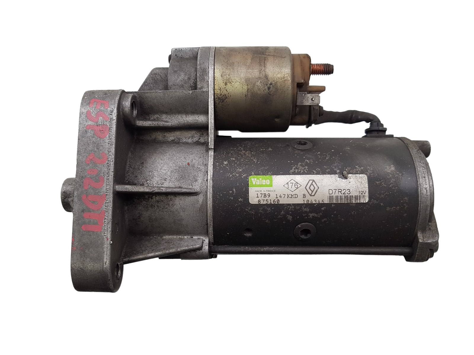 Motorstarter Renault 7700104346 D7R23 2.2 D Valeo 1253 main product photo