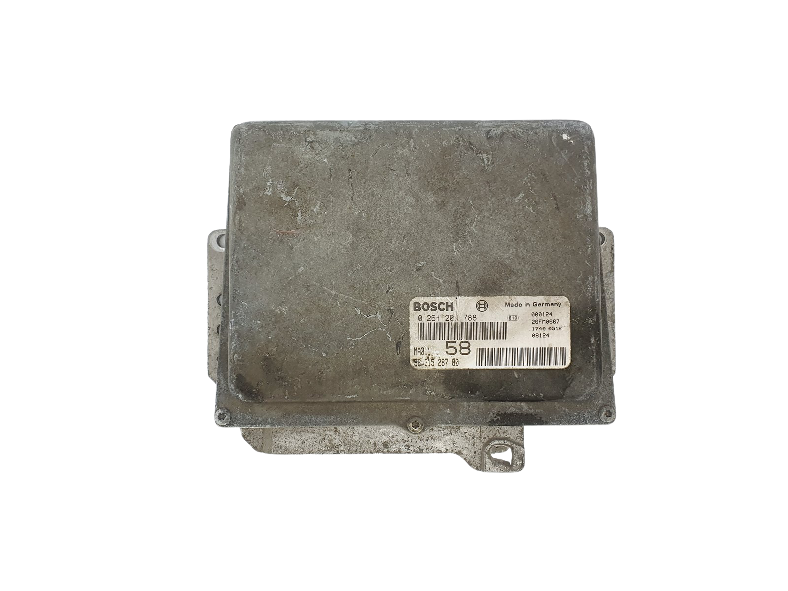 Styreenhed 0261204788 9631528780 26FM0667 MA3.1 PSA Bosch 36412 main product photo