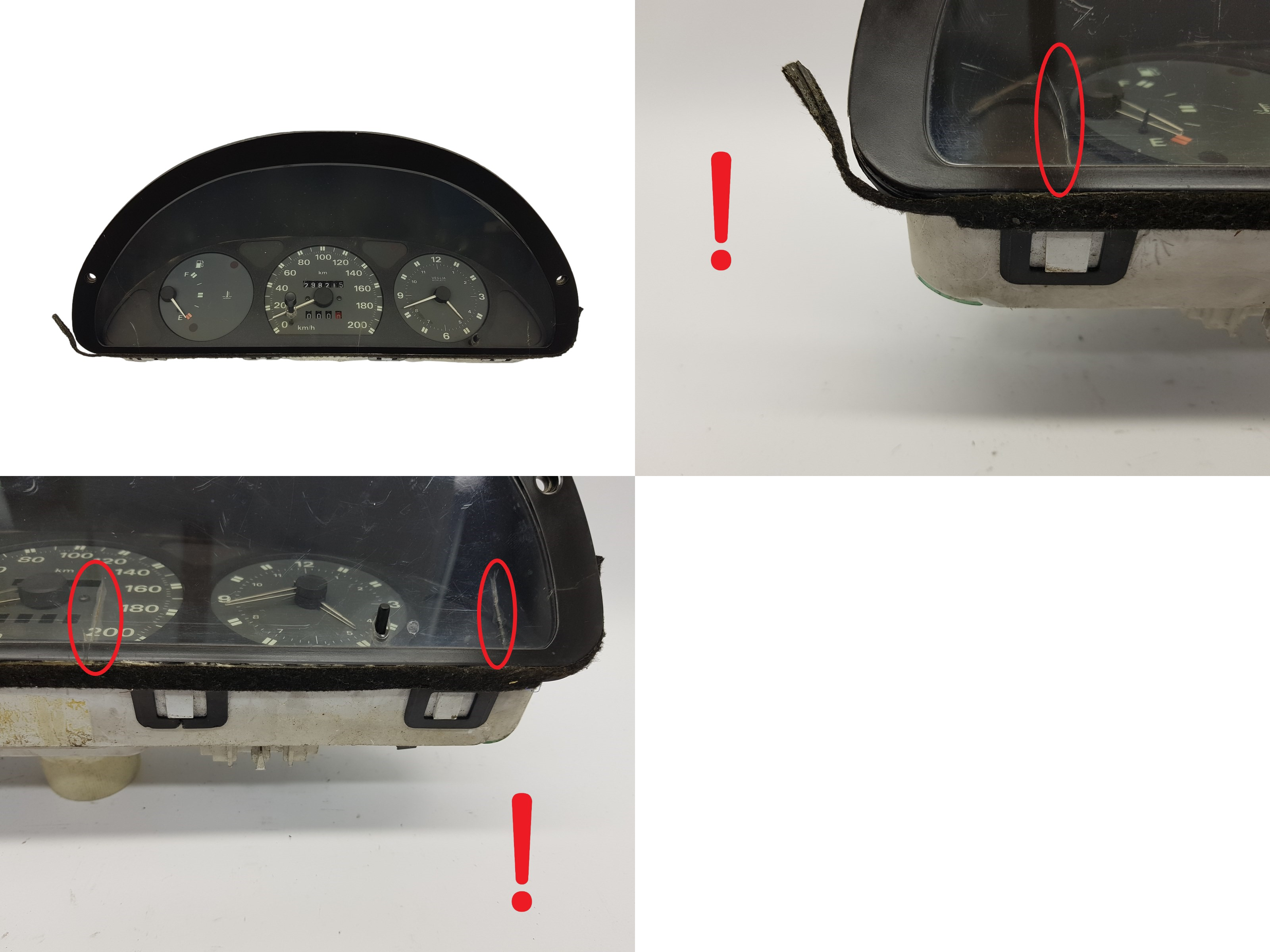 Speedometer Fiat Punto 606219001 6062190030 2594 main product photo