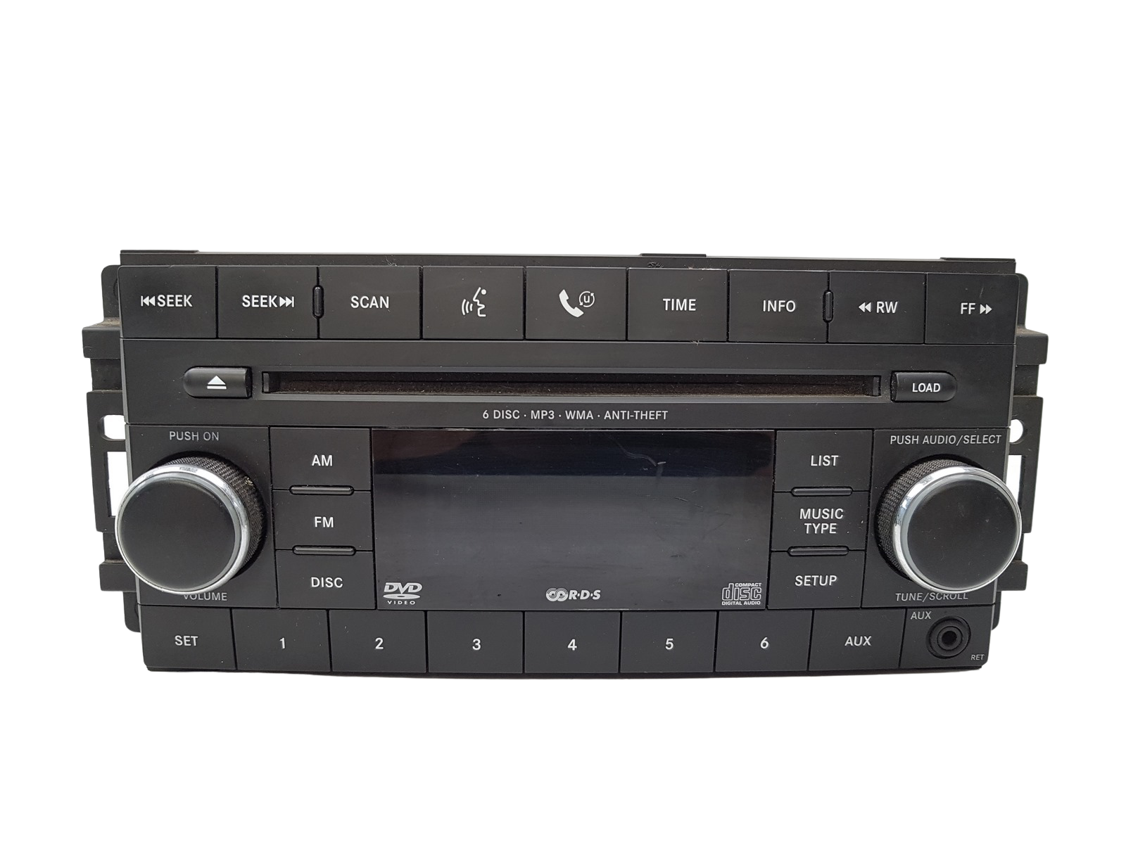 Radio Cd Mp3 Afspiller DVD Chrysler Dodge Jeep 05064055AK main product photo
