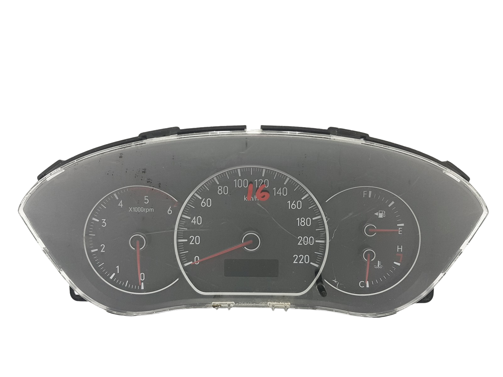 Omdrejningstæller Suzuki SX4 Fiat Sedici 34110-79J50 VDO 56273 main product photo