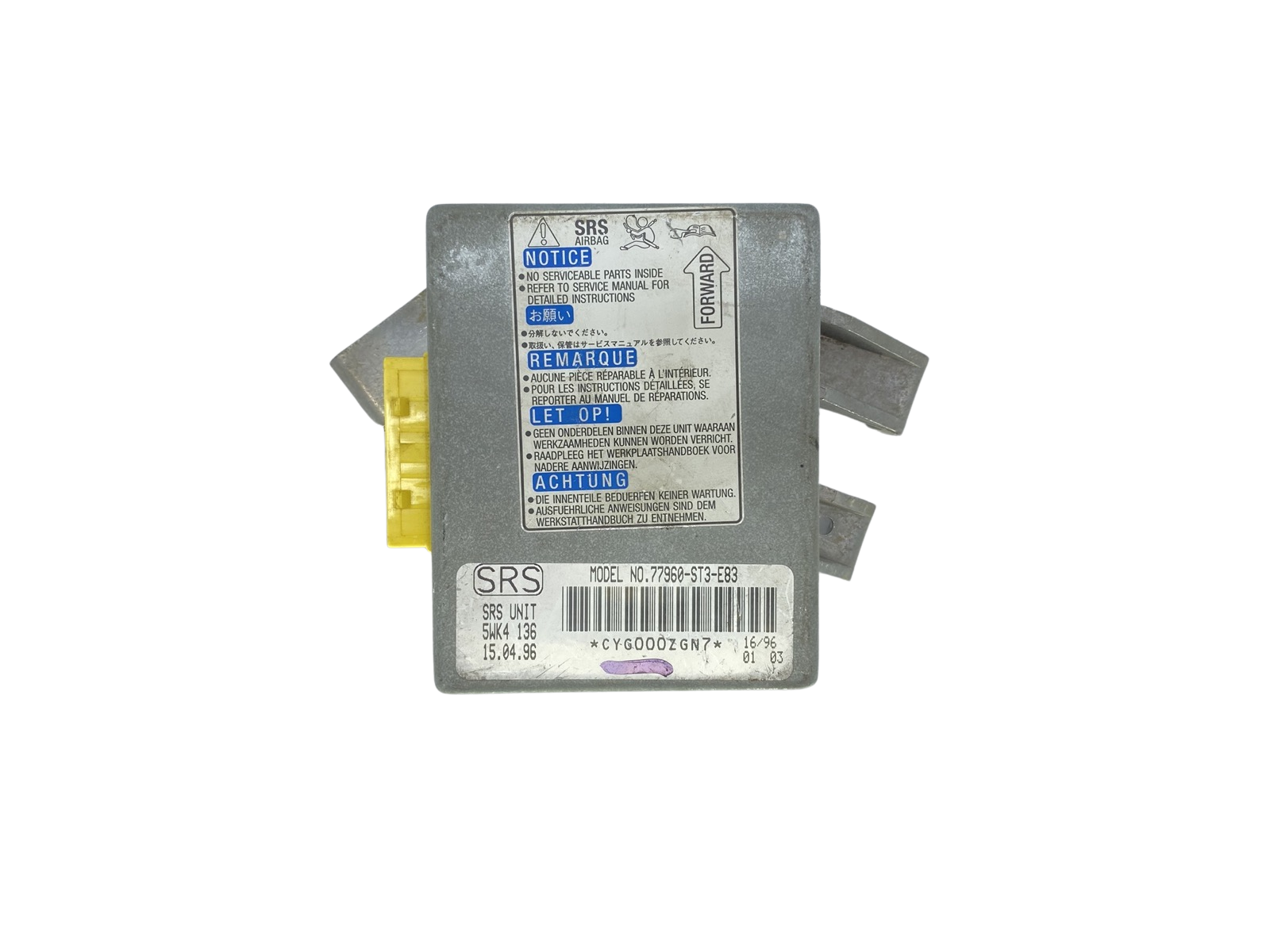 Styreenhed modul 77960-ST3-E83 5WK4136 Honda main product photo
