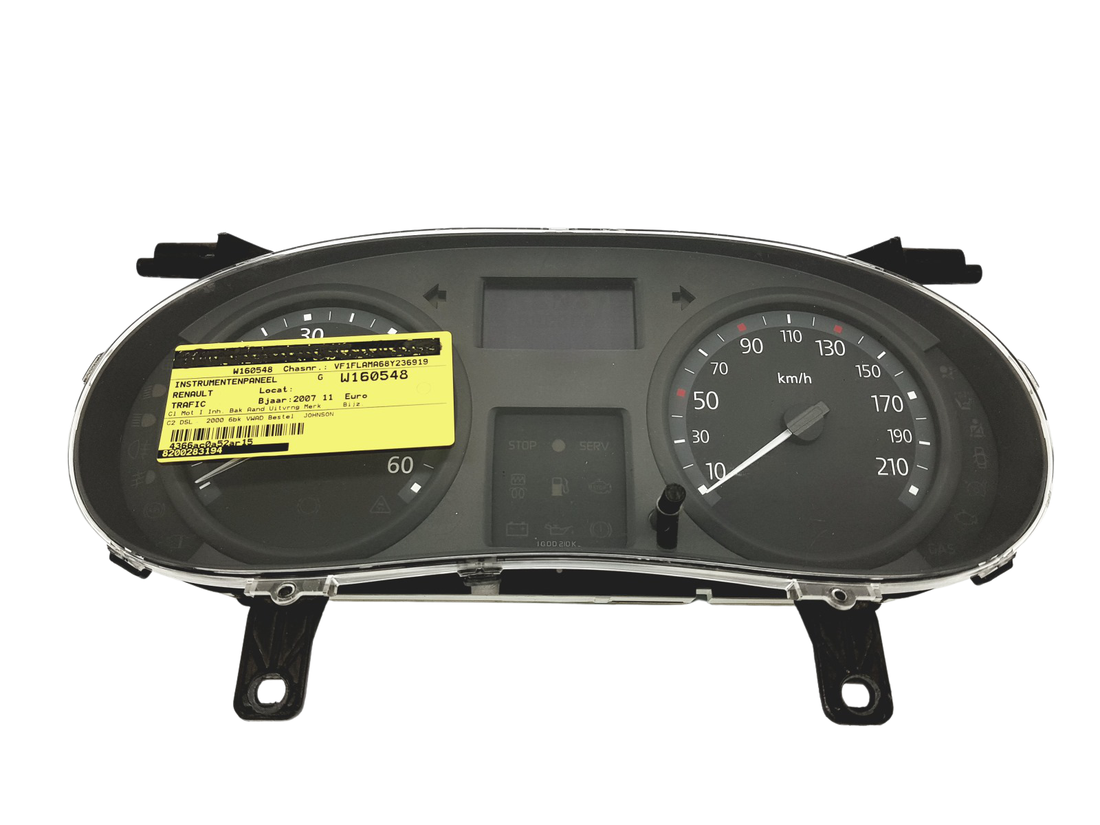 Omdrejningstæller Renault Trafic 8200283194 D 44762 main product photo