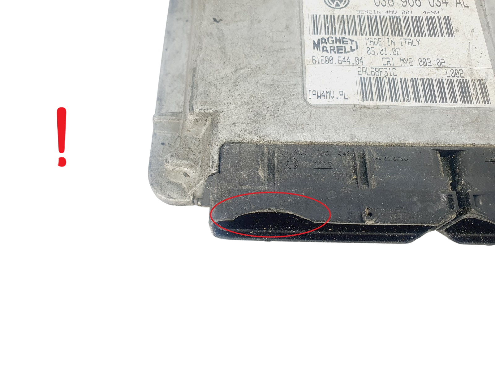 Styreenhed Seat VW 036906034AL IAW4MV.AL Magneti Marelli 47305 main product photo