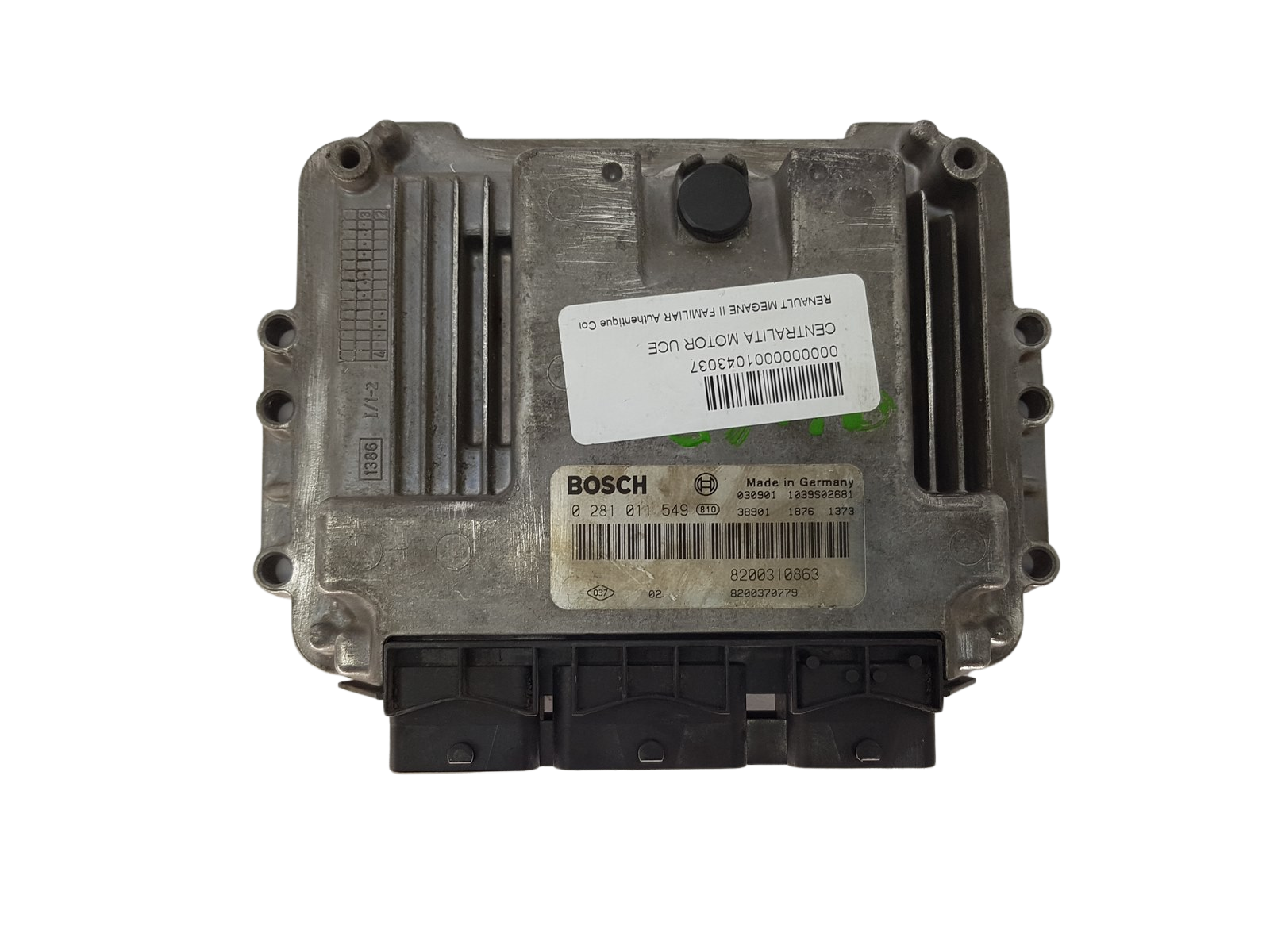 Styreenhed 0281011549 8200310863 8200370779 Renault Bosch 3482 main product photo