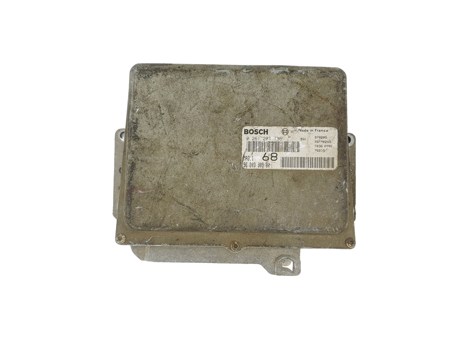 Styreenhed 0261203736 9620398980 MA3.1 26FM0266 PSA Bosch 36431 main product photo